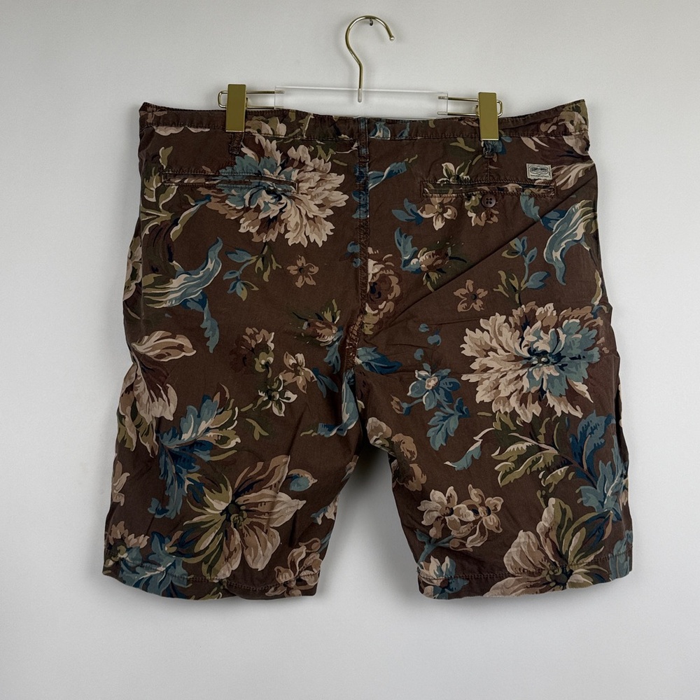 Denim & Supply Ralph Lauren Vintage Floral All Over Print Chino Shorts Size 38 - Picture 4 of 9